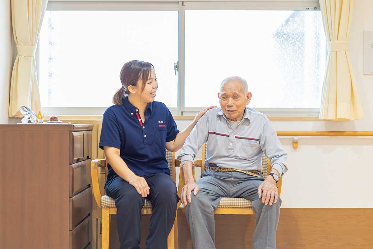 ショートステイ逢座 居室の様子